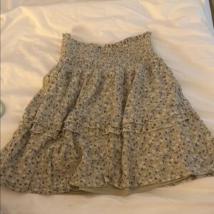 Kendall & Kylie floral skirt